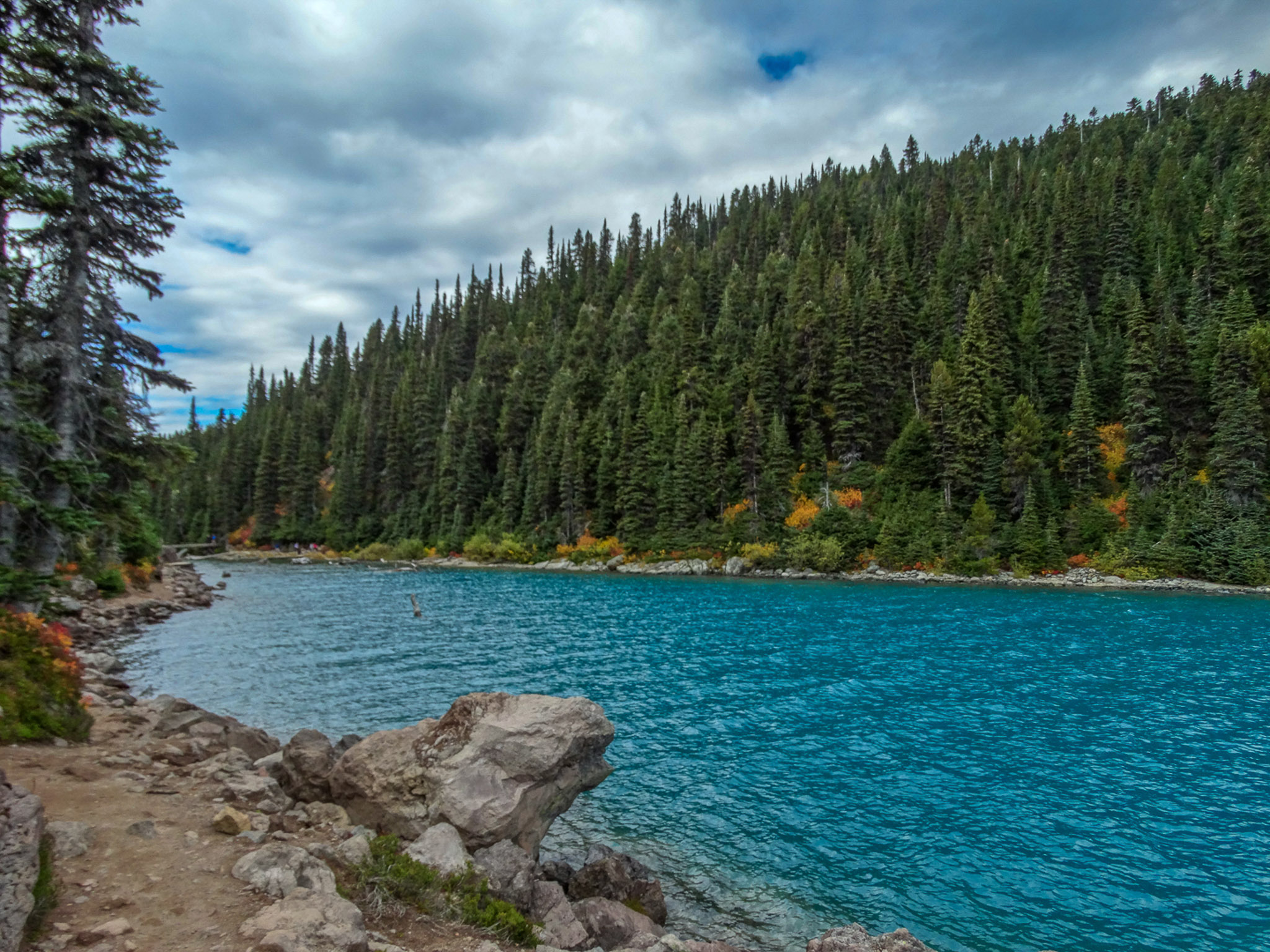 Randonnée du lac Garibaldi près de Whistler en Colombie Britannique au Canada
