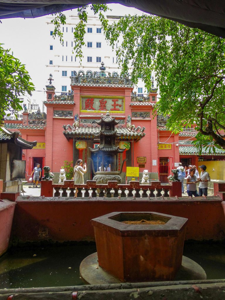 Pagode de l'empereur de Jade située au cœur d'Hô Chi Minh ville au Vietnam