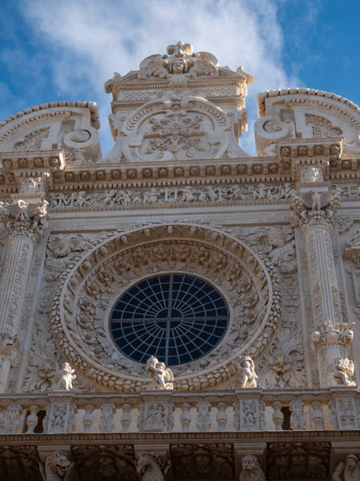 La charmante ville de Lecce, considérée comme la Florence du sud dans les Pouilles en Italie