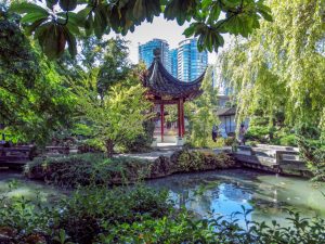 Quartier de Chinatown à Vancouver au Canada