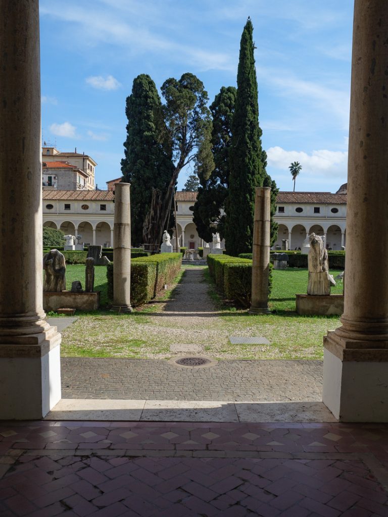 Visite du Museo Nazionale Romano et de la Basilique Sainte-marie des Anges à Rome, Italie