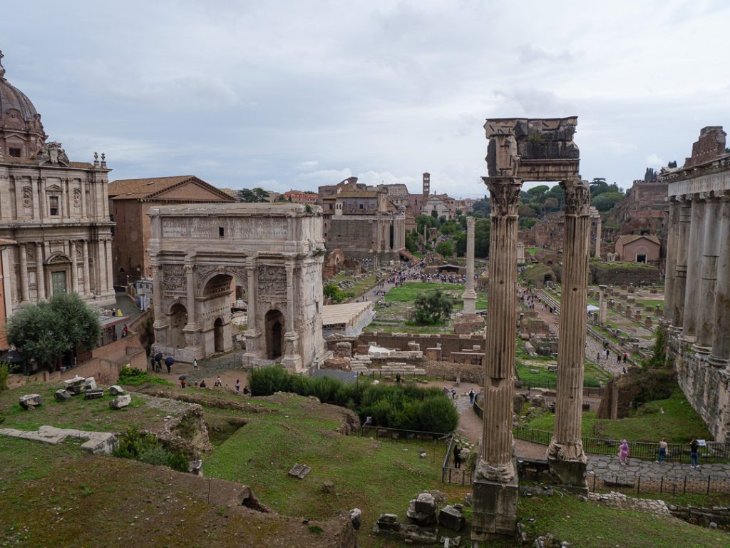 Visite des musées capitolins à Rome en Italie