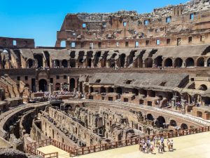 Colisée, Forum latin et Mont Palatin à Rome, Italie
