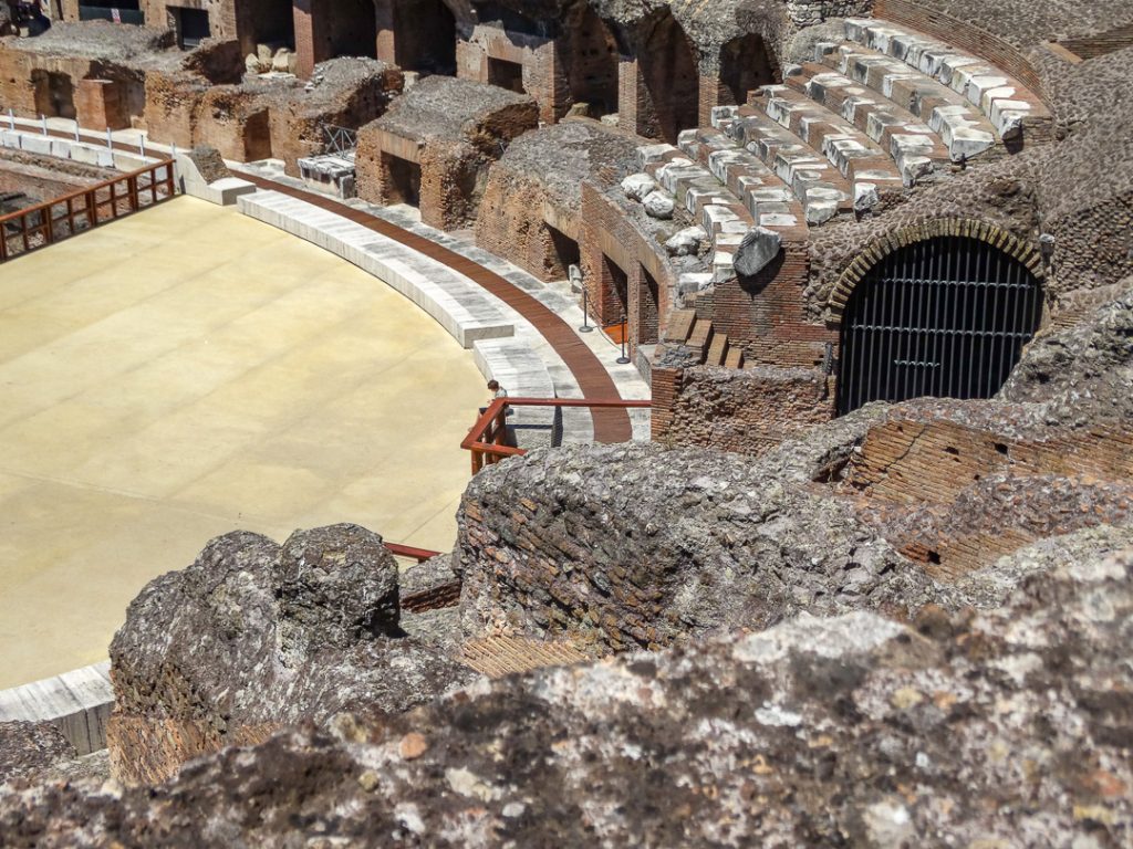 Colisée, Forum latin et Mont Palatin à Rome, Italie