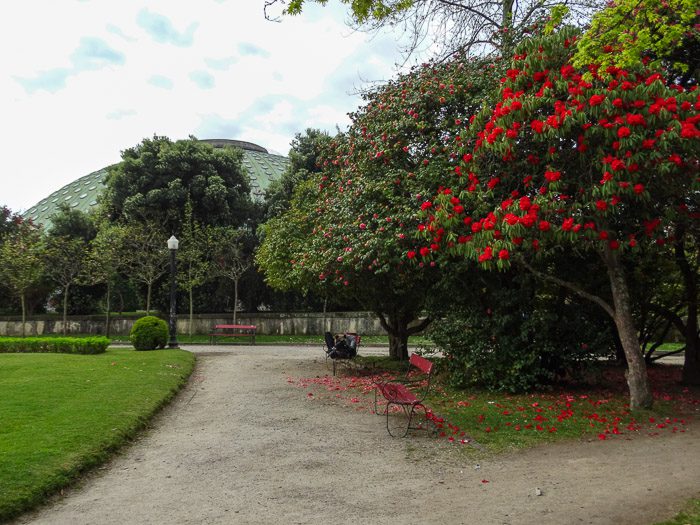 Visite des jardins du palacio da cristal à Porto au Portugal
