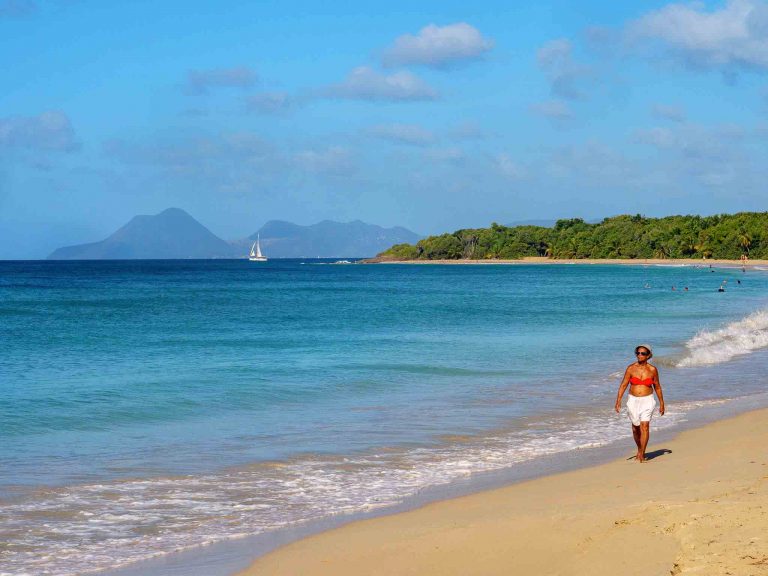 Plage des Salines en Martinique