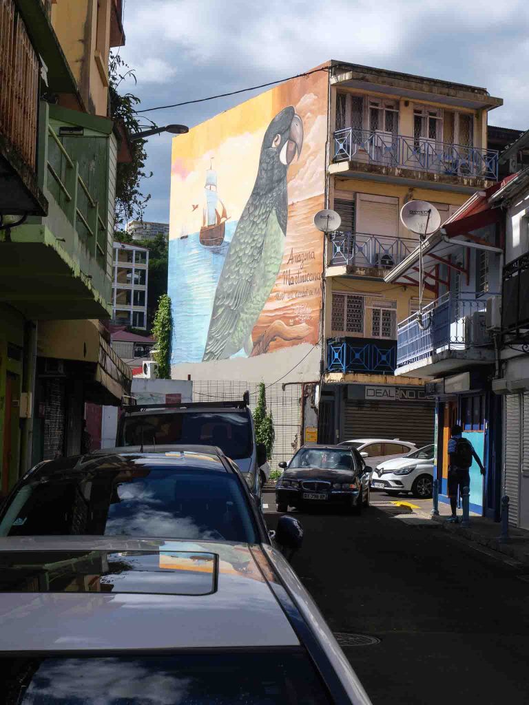 Street art dans la ville de Fort-de-France, Martinique